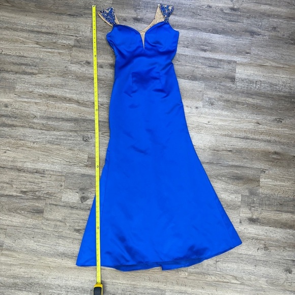 Sherri Hill Dresses & Skirts - Sherri Hill Elegant Royal Blue Evening Dress